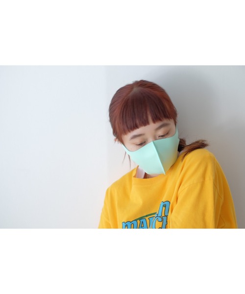 JUST A（ジャスト ア）の「JUST A MASK/ SMOOTH　洗えるマスク（マスク・レディース・ライトグレー/ブラック/ベージュ/ブラウン/カーキ/ミント/ラベンダー/ライトピンク/その他・MEDIUM/SMALL）」の6枚目の写真