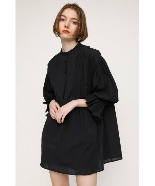 SLY（スライ）の「VOLUME SLEEVE SKIPPER BL ボリュームスリーブ ブラウス（シャツ/ブラウス・レディース・オフホワイト/パープル/ブラック・FREE）」の3枚目の写真