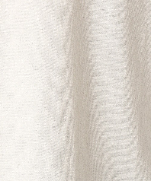 Purple&Yellow（パープルアンドイエロー）の「メッセージプリント　半袖Tシャツ（Tシャツ/カットソー・メンズ・ブラック/アイボリー/ミント/グレイッシュベージュ・SMALL/MEDIUM/LARGE/X-SMALL/X-LARGE）」の22枚目の写真