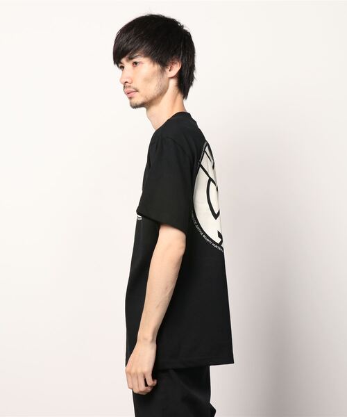 BOUNTY HUNTER（バウンティーハンター）の「BxH NEW MOBIUS LOGO Tee（Tシャツ/カットソー・メンズ・ホワイト/ブラック・MEDIUM/LARGE/X-LARGE/XX-LARGE/SMALL）」の3枚目の写真