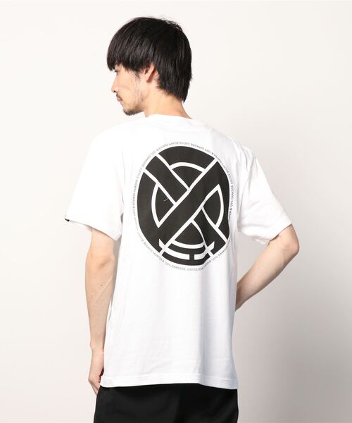BOUNTY HUNTER（バウンティーハンター）の「BxH NEW MOBIUS LOGO Tee（Tシャツ/カットソー・メンズ・ホワイト/ブラック・MEDIUM/LARGE/X-LARGE/XX-LARGE/SMALL）」の5枚目の写真