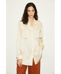 THROW SILK MIX SEAM DESIGN SH シルクミックス シャツ