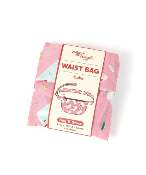 WIGGLE WIGGLE(ウィグルウィグル)の「WIGGLE WIGGLE/Waist Bag Cake 2951298(ボディバッグ/ウエストポーチ・レディース・ピンク・0)」の14枚目の写真