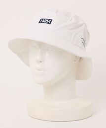 HeM（ヘム）の「【HeM】刺繍 ロゴ バケットハット（ハット）」