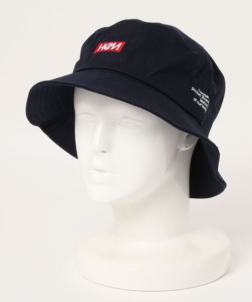 HeM（ヘム）の「【HeM】刺繍 ロゴ バケットハット（ハット・レディース・ホワイト/ブラック/ベージュ/ネイビー/ホワイト系その他/ブラック系その他/ブルー系その他/ベージュ系その他/ホワイト系その他2・FREE）」の14枚目の写真