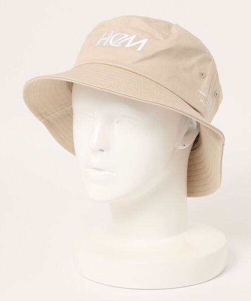 HeM（ヘム）の「【HeM】刺繍 ロゴ バケットハット（ハット・レディース・ホワイト/ブラック/ベージュ/ネイビー/ホワイト系その他/ブラック系その他/ブルー系その他/ベージュ系その他/ホワイト系その他2・FREE）」の15枚目の写真