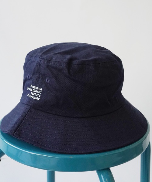 HeM（ヘム）の「【HeM】刺繍 ロゴ バケットハット（ハット・レディース・ホワイト/ブラック/ベージュ/ネイビー/ホワイト系その他/ブラック系その他/ブルー系その他/ベージュ系その他/ホワイト系その他2・FREE）」の16枚目の写真