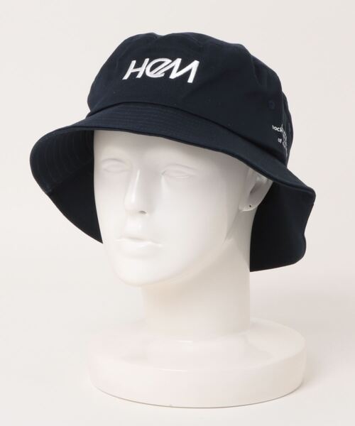 HeM（ヘム）の「【HeM】刺繍 ロゴ バケットハット（ハット・レディース・ホワイト/ブラック/ベージュ/ネイビー/ホワイト系その他/ブラック系その他/ブルー系その他/ベージュ系その他/ホワイト系その他2・FREE）」の17枚目の写真
