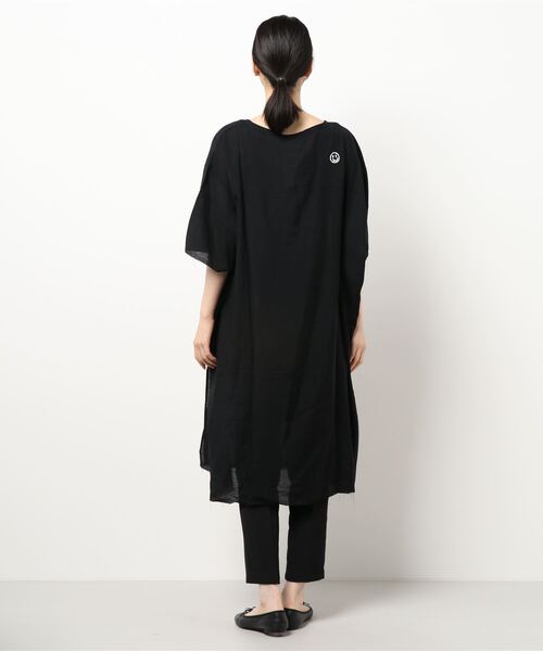 WORLD WIDE LOVE!（ワールドワイドラブ）の「シアーBIGワンピース（ワンピース・レディース・ブラック/ホワイト・1）」の3枚目の写真