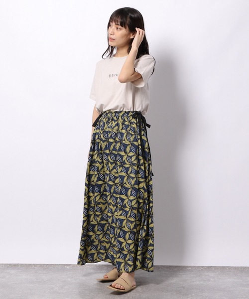 LAKOLE(ラコレ)の「オーガニックシルケットロゴTシャツ / 956360(Tシャツ/カットソー・レディース・オレンジ系その他6/セージグリーン/スモーク/サンドグレー・SMALL/MEDIUM)」の5枚目の写真