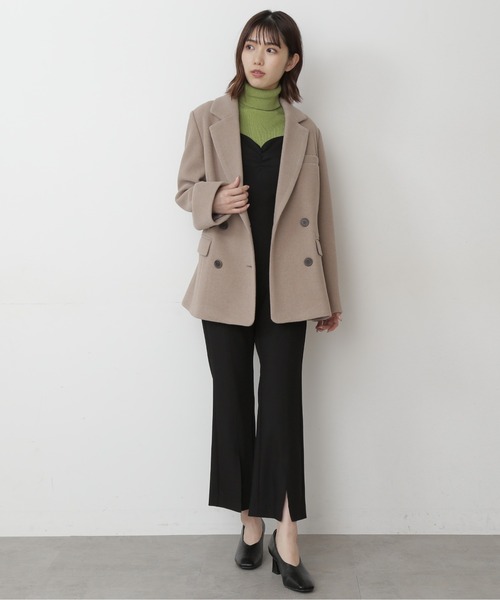 FREE'S MART（フリーズマート）の「【インフルエンサー森下愛里沙さんレコメンド】◆シェイプヒールパンプス（パンプス・レディース・ベージュ系その他/グリーン/ブラック系その他・MEDIUM/LARGE）」の4枚目の写真