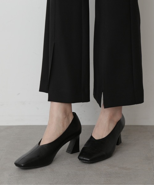 FREE'S MART（フリーズマート）の「【インフルエンサー森下愛里沙さんレコメンド】◆シェイプヒールパンプス（パンプス・レディース・ベージュ系その他/グリーン/ブラック系その他・MEDIUM/LARGE）」の15枚目の写真