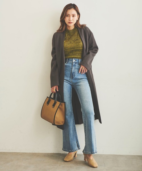 FREE'S MART（フリーズマート）の「【インフルエンサー森下愛里沙さんレコメンド】◆シェイプヒールパンプス（パンプス・レディース・ベージュ系その他/グリーン/ブラック系その他・MEDIUM/LARGE）」の8枚目の写真