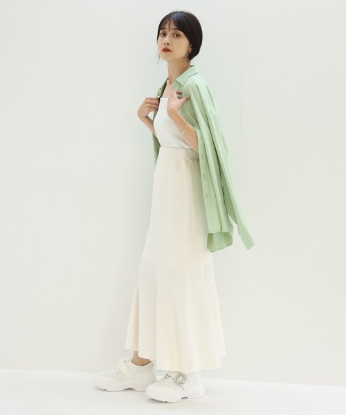 one after another NICE CLAUP（ワンアフターアナザーナイスクラップ）の「ビジュースニーカー（スニーカー・レディース・ホワイト/ブラック・S/M/L/LL）」の6枚目の写真