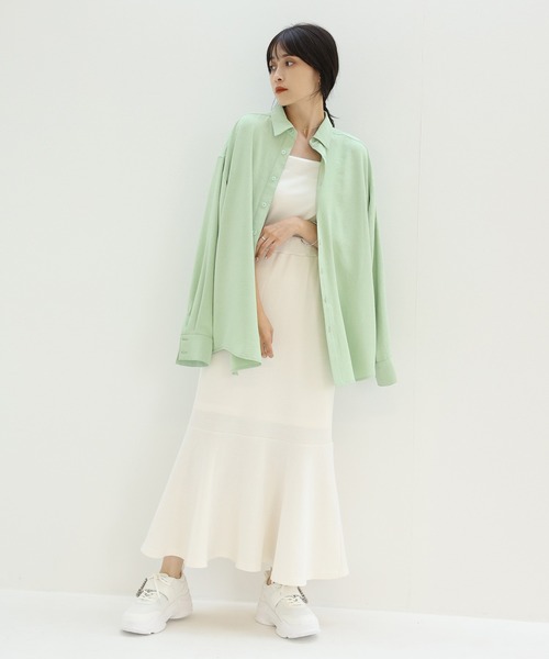 one after another NICE CLAUP（ワンアフターアナザーナイスクラップ）の「ビジュースニーカー（スニーカー・レディース・ホワイト/ブラック・S/M/L/LL）」の7枚目の写真