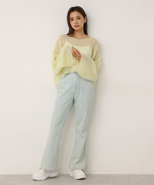 one after another NICE CLAUP（ワンアフターアナザーナイスクラップ）の「ビジュースニーカー（スニーカー・レディース・ホワイト/ブラック・S/M/L/LL）」の22枚目の写真