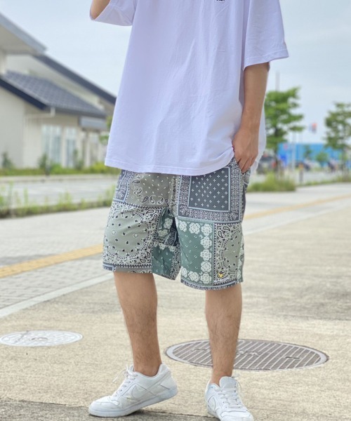 在庫有新品 セール Mark Gonzales マークゴンザレス 当店別注 数量限定 バンダナ柄 ショートパンツ その他パンツ Mark Gonzales マーク ゴンザレス のファッション モール Ejournal Politik Lipi Go Id