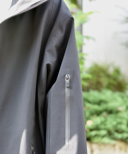 DESCENTE PAUSE（デサントポーズ）の「【デサントポーズ】ゴアテックスコート / GORE-TEX  COAT　耐水　防風　透湿（その他アウター・メンズ・ブラック・X-LARGE/MEDIUM/LARGE/SMALL）」の6枚目の写真