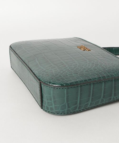 Guess（ゲス）の「KATEY Mini Top Zip Shoulder Bag（ショルダーバッグ・レディース・ピンク/グリーン/ブラウン・ONE SIZE）」の12枚目の写真