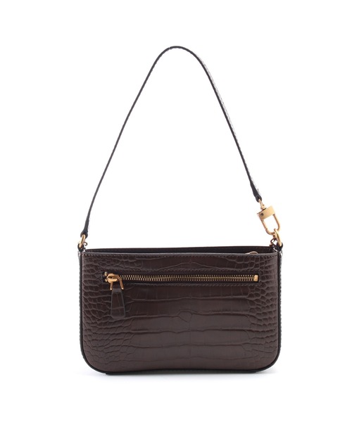 Guess（ゲス）の「KATEY Mini Top Zip Shoulder Bag（ショルダーバッグ・レディース・ピンク/グリーン/ブラウン・ONE SIZE）」の4枚目の写真