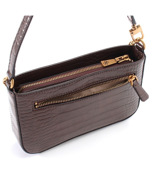Guess（ゲス）の「KATEY Mini Top Zip Shoulder Bag（ショルダーバッグ・レディース・ピンク/グリーン/ブラウン・ONE SIZE）」の7枚目の写真