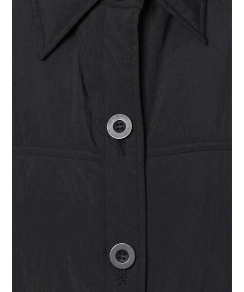 EMODA（エモダ）の「パッファーシャツブルゾン（ブルゾン・レディース・ブラック/グリーン/アイボリー・FREE）」の10枚目の写真