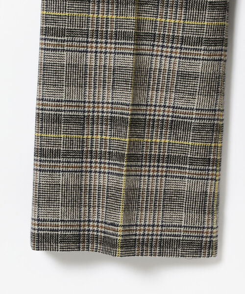BEAMS BOY（ビームスボーイ）の「BEAMS BOY / チェック スラックス（スラックス・レディース・ダークブラウン/ベージュ・1/0）」の18枚目の写真