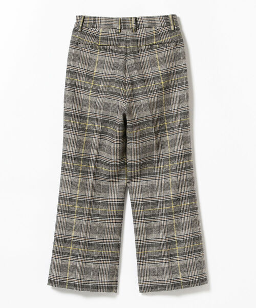 BEAMS BOY（ビームスボーイ）の「BEAMS BOY / チェック スラックス（スラックス・レディース・ダークブラウン/ベージュ・1/0）」の19枚目の写真