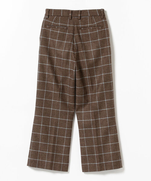 BEAMS BOY（ビームスボーイ）の「BEAMS BOY / チェック スラックス（スラックス・レディース・ダークブラウン/ベージュ・1/0）」の22枚目の写真