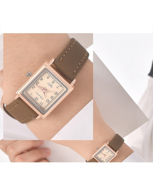 セール】【ESPECIA】PUレザー レディース リストウオッチ