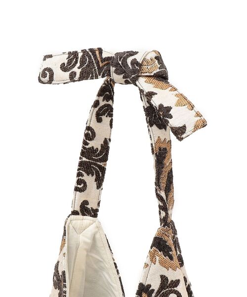 The Bagmati（ザバグマティ）の「The Bagmati:ペイズリージャカードトート◆（トートバッグ・レディース・ブラウン/ブルー・ONE SIZE）」の11枚目の写真