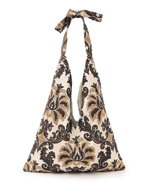 The Bagmati（ザバグマティ）の「The Bagmati:ペイズリージャカードトート◆（トートバッグ・レディース・ブラウン/ブルー・ONE SIZE）」の9枚目の写真