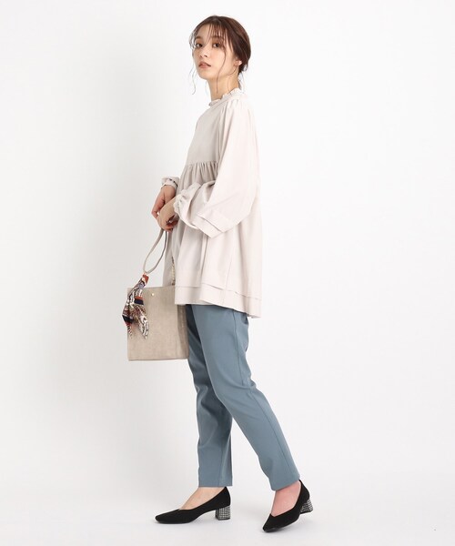 grove(グローブ)の「◆【S-3L】キレクティブパンツ(その他パンツ・レディース・ブラック/ナチュラル/ダークグリーン/ブルー・04/05/02/01/03)」の7枚目の写真