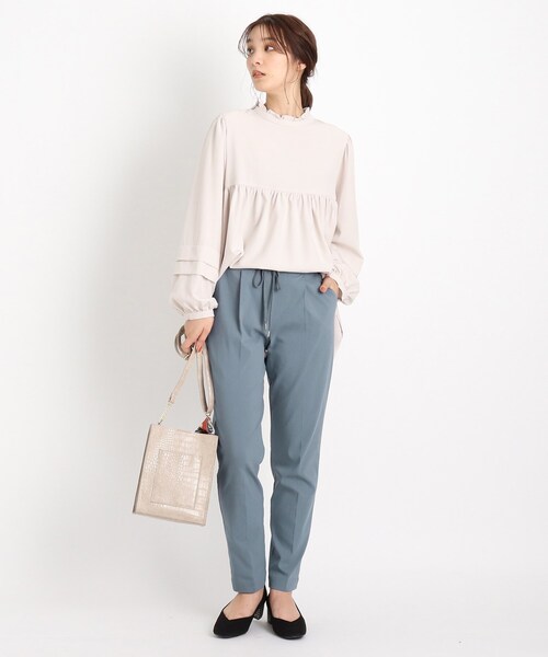 grove(グローブ)の「◆【S-3L】キレクティブパンツ(その他パンツ・レディース・ブラック/ナチュラル/ダークグリーン/ブルー・04/05/02/01/03)」の8枚目の写真