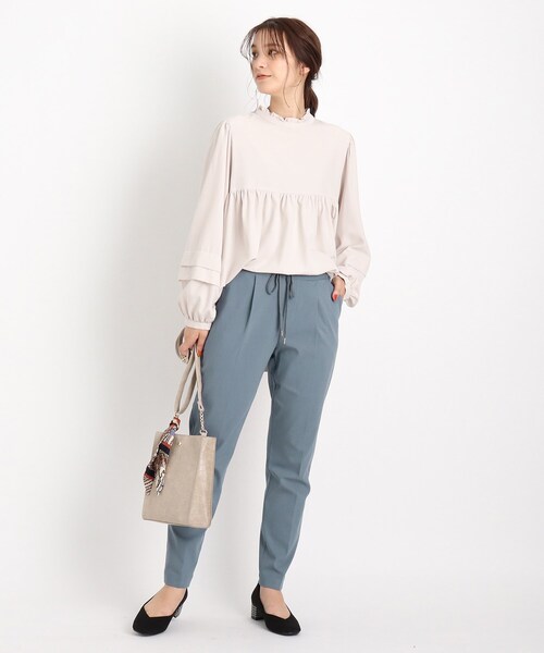 grove(グローブ)の「◆【S-3L】キレクティブパンツ(その他パンツ・レディース・ブラック/ナチュラル/ダークグリーン/ブルー・04/05/02/01/03)」の10枚目の写真