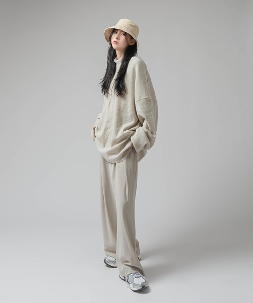 FOLLOWIN（フォロウィン）の「ベーシックコットンバケットハット（ハット・レディース・ホワイト/ブラック/ライトベージュ・ONE SIZE）」の14枚目の写真