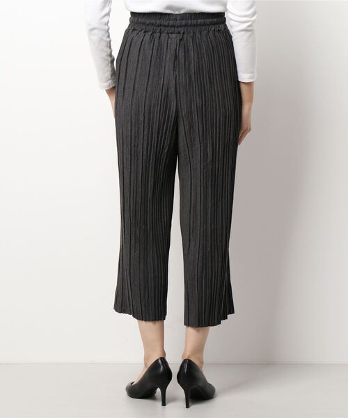 Clice de Paris(クリシェドゥパリス)の「K/プリーツパンツ(その他パンツ・レディース・グレー/ブラック/カーキ・ONESIZE)」の6枚目の写真