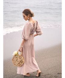 To the sea（トゥーザシー）の「ボリュームスリーブワンピース（ワンピース）」