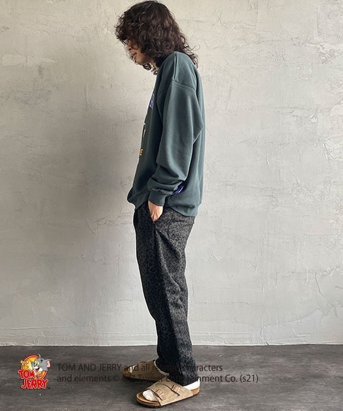 セール】【WEB限定】[SEQUENZ/シークエンズ] トムとジェリー＆タフィー サガラ刺繍 バックプリントパーカー（パーカー）｜SEQUENZ（シークエンズ）のファッション通販  - ZOZOTOWN [Sequence by B-ONE-SOUL] SEQUENZ トムとジェリー ジェリー タフィー サガラ刺繍 スウェットパーカー