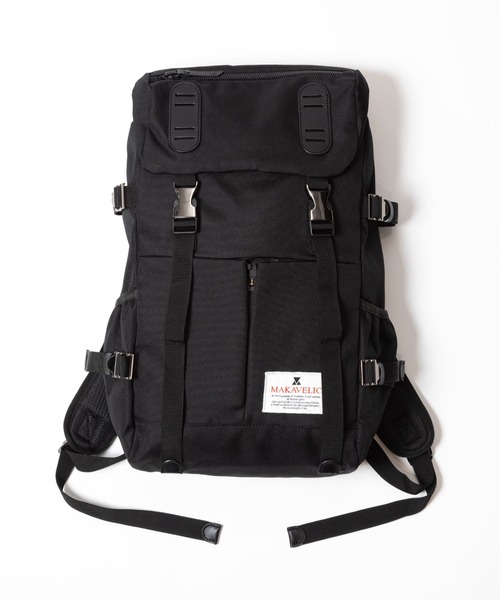 MAKAVELIC(マキャベリック)の「【62】【MAKAVELIC】DOUBLE BELT PMD MIX DAYPACK(バックパック/リュック・メンズ・ブラック/ネイビー系・FREE)」の20枚目の写真