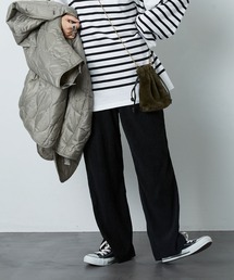 FREAK'S STORE | ベロアプリーツパンツ(その他パンツ)