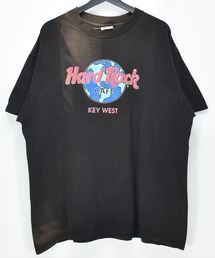 【ヴィンテージ古着】Hard Rock CAFE/ハードロックカフェ ロゴ プリントTシャツ USA製