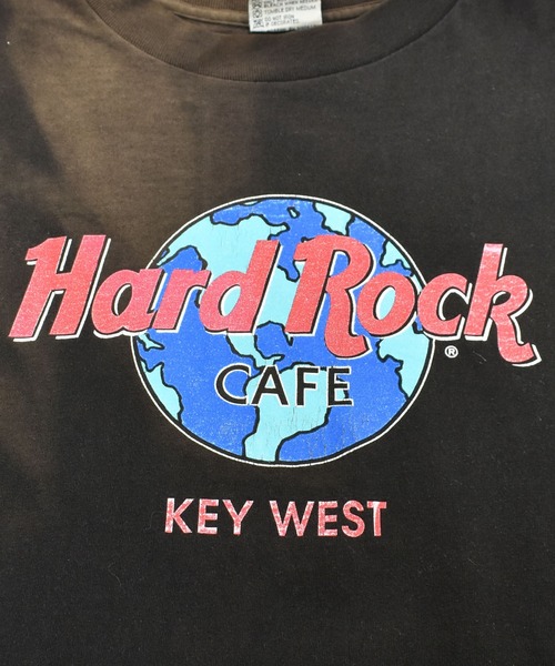 VINTAGE(ヴィンテージ)の「【ヴィンテージ古着】Hard Rock CAFE/ハードロックカフェ ロゴ プリントTシャツ USA製(Tシャツ/カットソー・メンズ・ブラック・X-LARGE)」の2枚目の写真