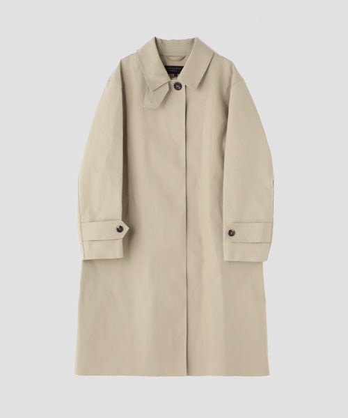 MARGARET HOWELL（マーガレットハウエル）の「PROOFED COTTON（ステンカラーコート・レディース・ベージュ・1）」の4枚目の写真
