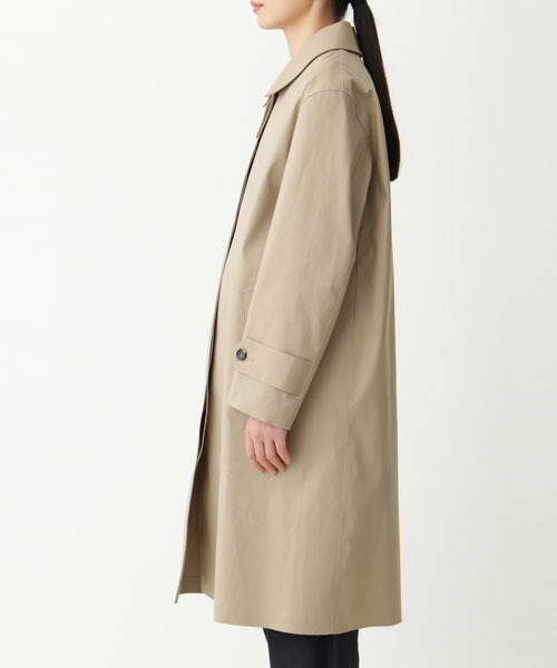 MARGARET HOWELL（マーガレットハウエル）の「PROOFED COTTON（ステンカラーコート・レディース・ベージュ・1）」の8枚目の写真
