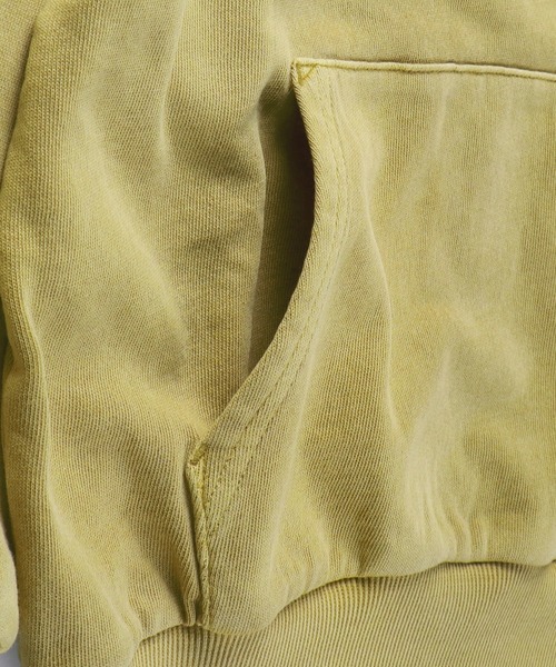 BRANSHES(ブランシェス)の「ピグメント染めパーカー(パーカー・キッズ・サックスブルー/キャメル/チャコールグレー/ベージュ・100cm/110cm/120cm/90cm/140cm/150cm/130cm)」の12枚目の写真