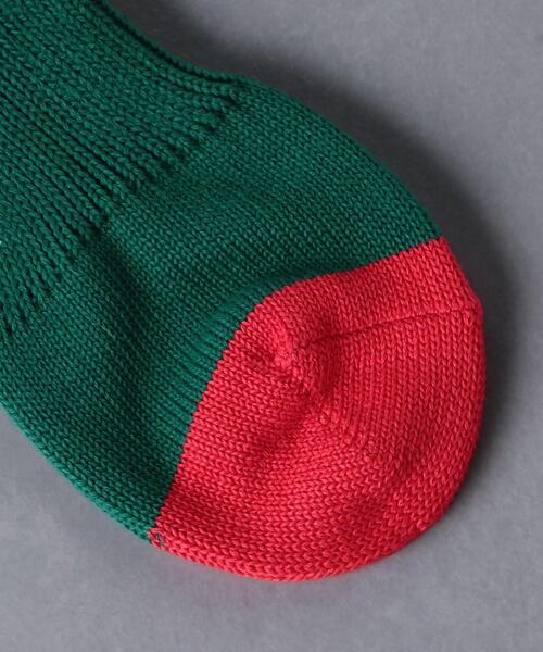 kolor(カラー)の「<kolor(カラー)> ショート ソックス■■■(ソックス/靴下・メンズ・ダークグリーン/ネイビー・FREE)」の4枚目の写真