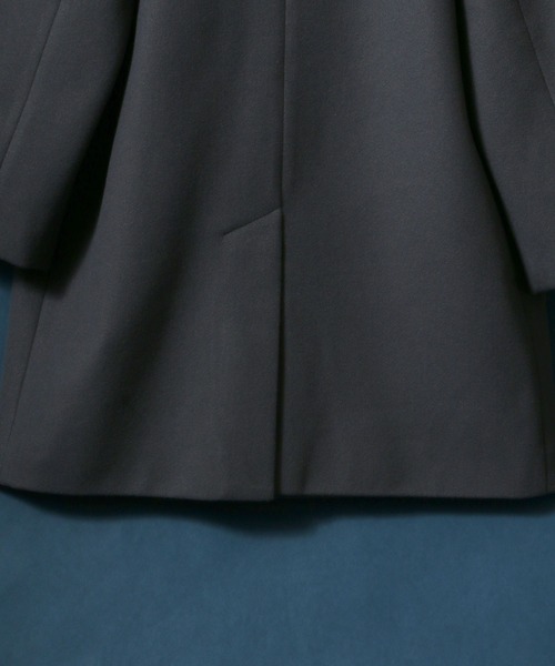 ANPAS(アンパス)の「Melton Oversize Chester Coat/メルトン オーバーサイズ チェスターコート(チェスターコート・メンズ・グレイッシュベージュ/ブラウン/チャコールグレー/ブラック・M/L/LL)」の16枚目の写真
