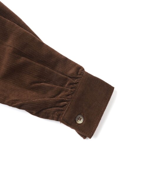 BREEZE(ブリーズ)の「/コーデュロイシャツワンピース(シャツワンピース・キッズ・アイボリー/ブラウン・140/120/150/90/100/110/130)」の6枚目の写真