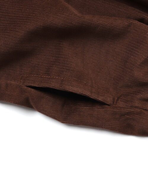 BREEZE(ブリーズ)の「/コーデュロイシャツワンピース(シャツワンピース・キッズ・アイボリー/ブラウン・140/120/150/90/100/110/130)」の7枚目の写真